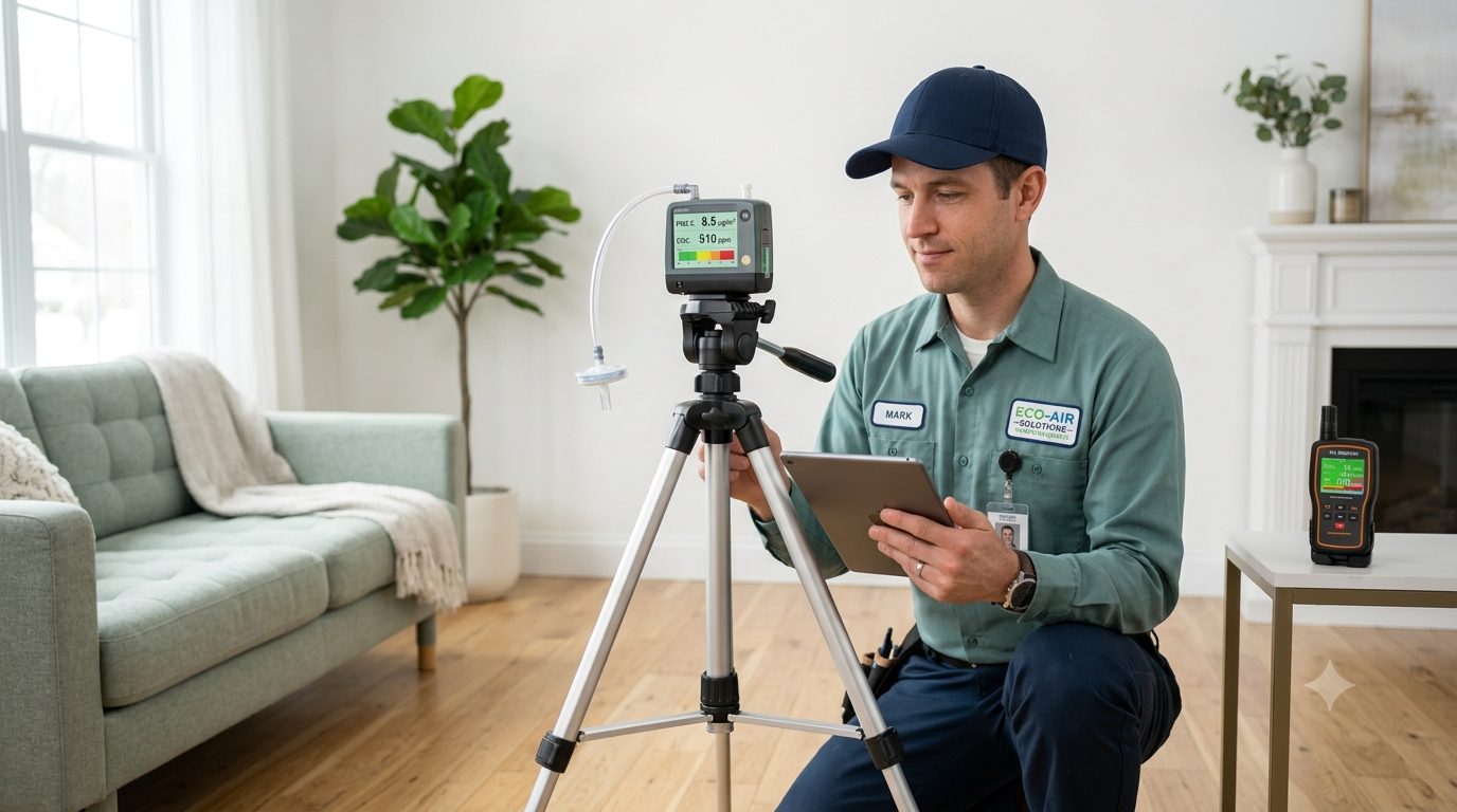 Indoor Air Quality Testing illustration