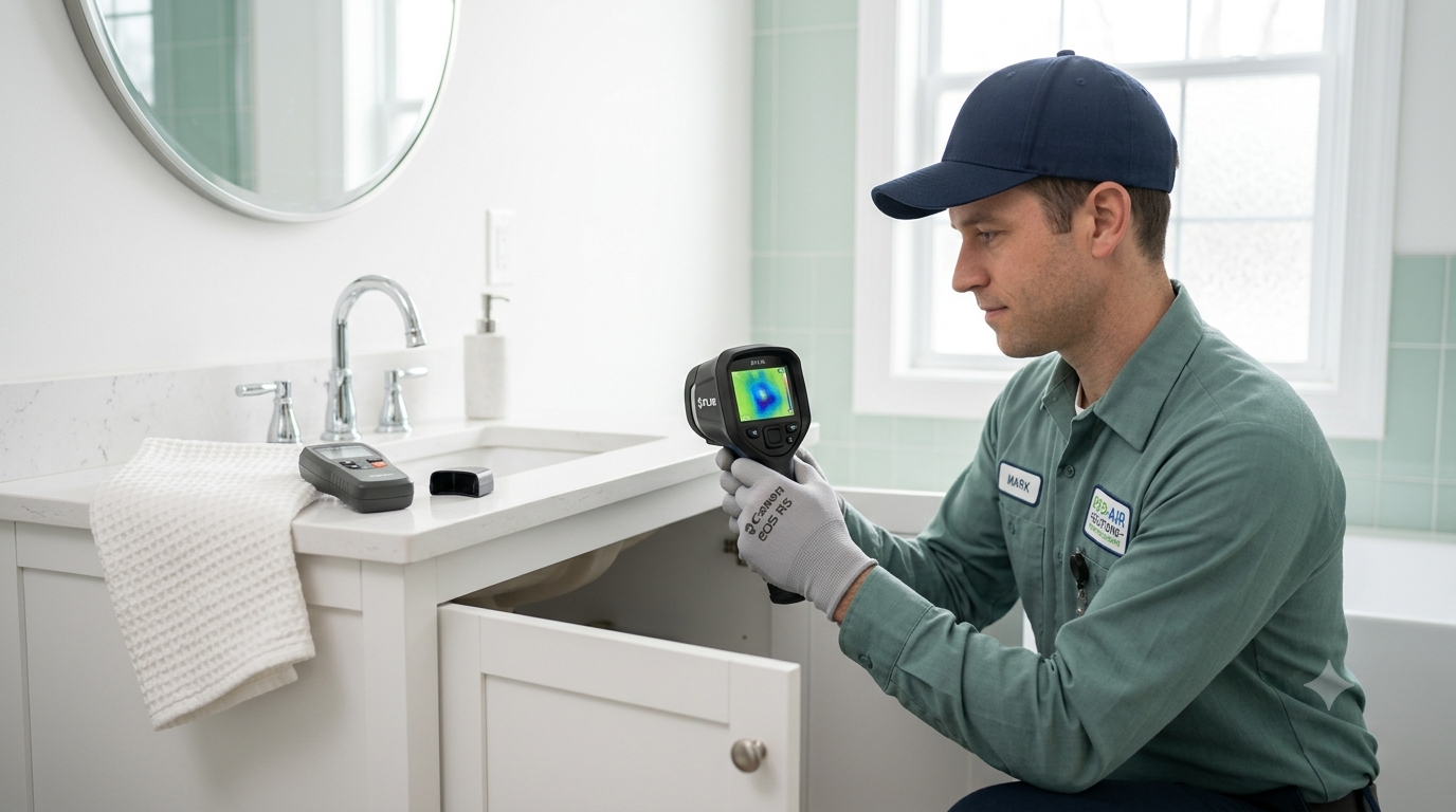 Moisture & Leak Detection illustration