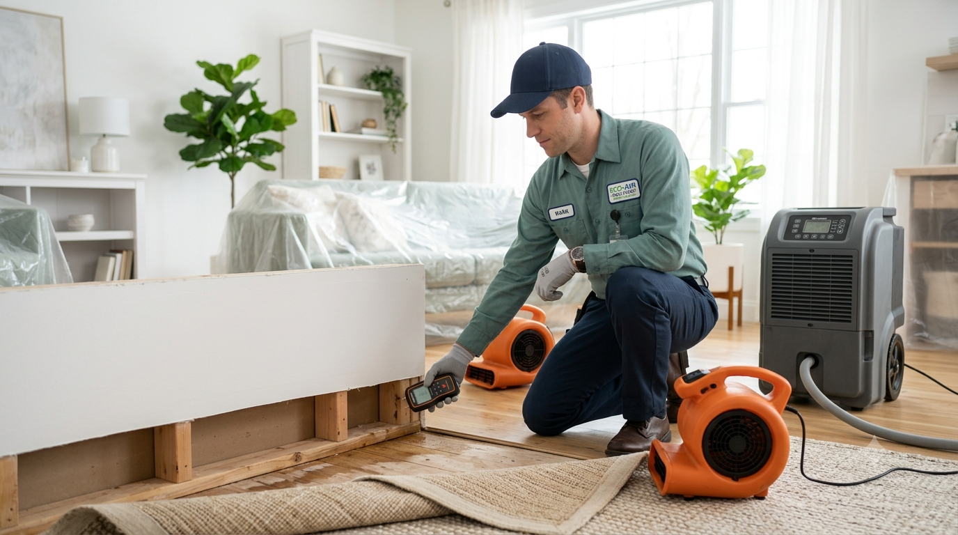 Water Damage Restoration illustration